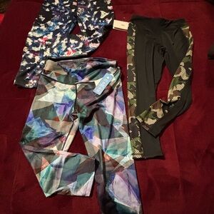 Active USA Colorful Geometric Leggings